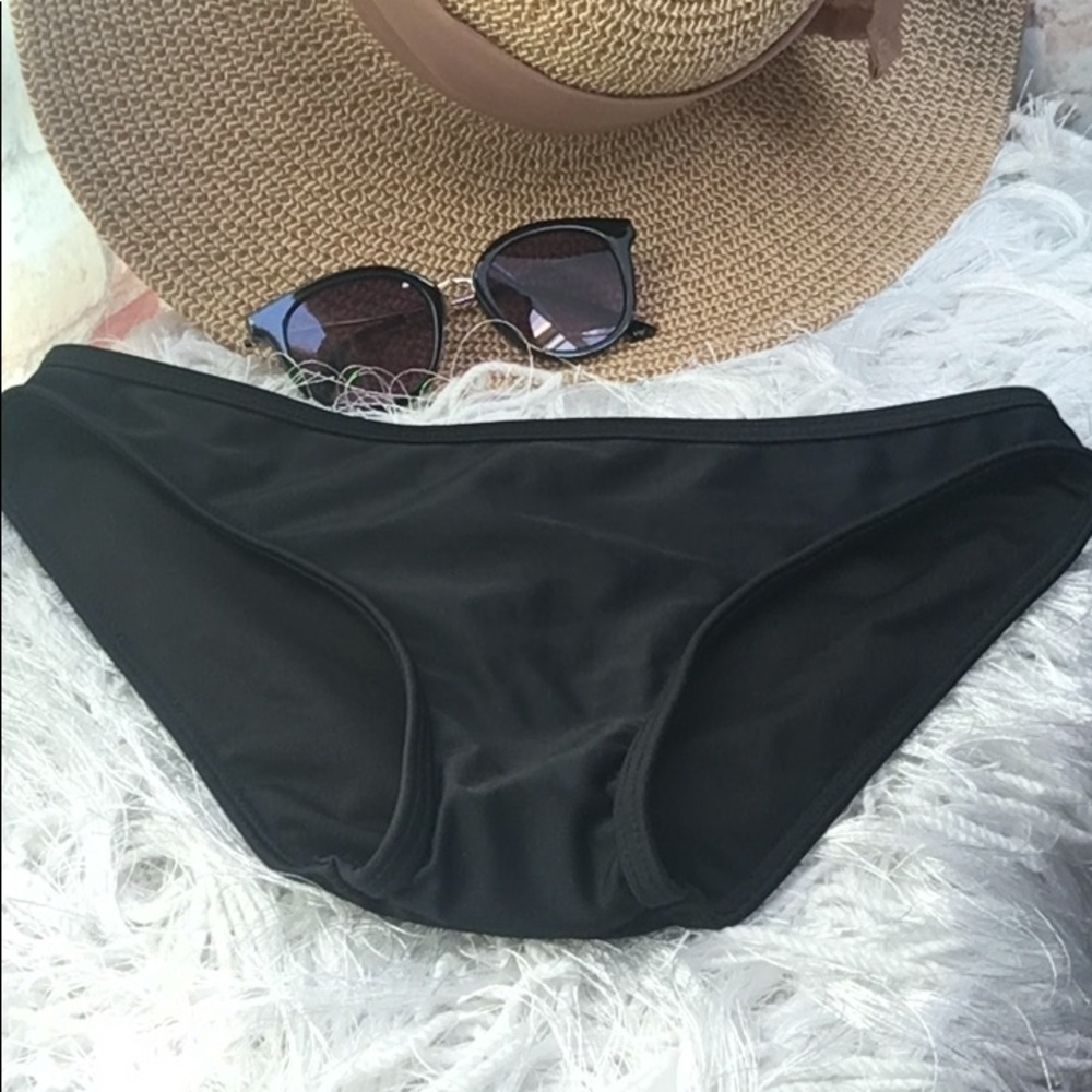 Romwe ⬇️ 2 Marked Listings for $25 Classic Black Swim Suit Bikini Bottoms
